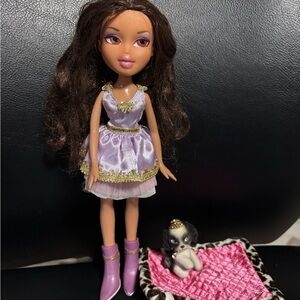 Bratz Pampered Petz Yasmin Doll MGA 2001 + Cloe’s Dog